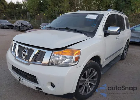 2015 Nissan Armada Sl from USA, damaged, VIN 5N1BA0ND9FN618734